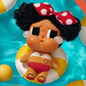 POP MART Crybaby Vacation Mode On Series My Summer Vibe Vinyl Plush Pendant NEW